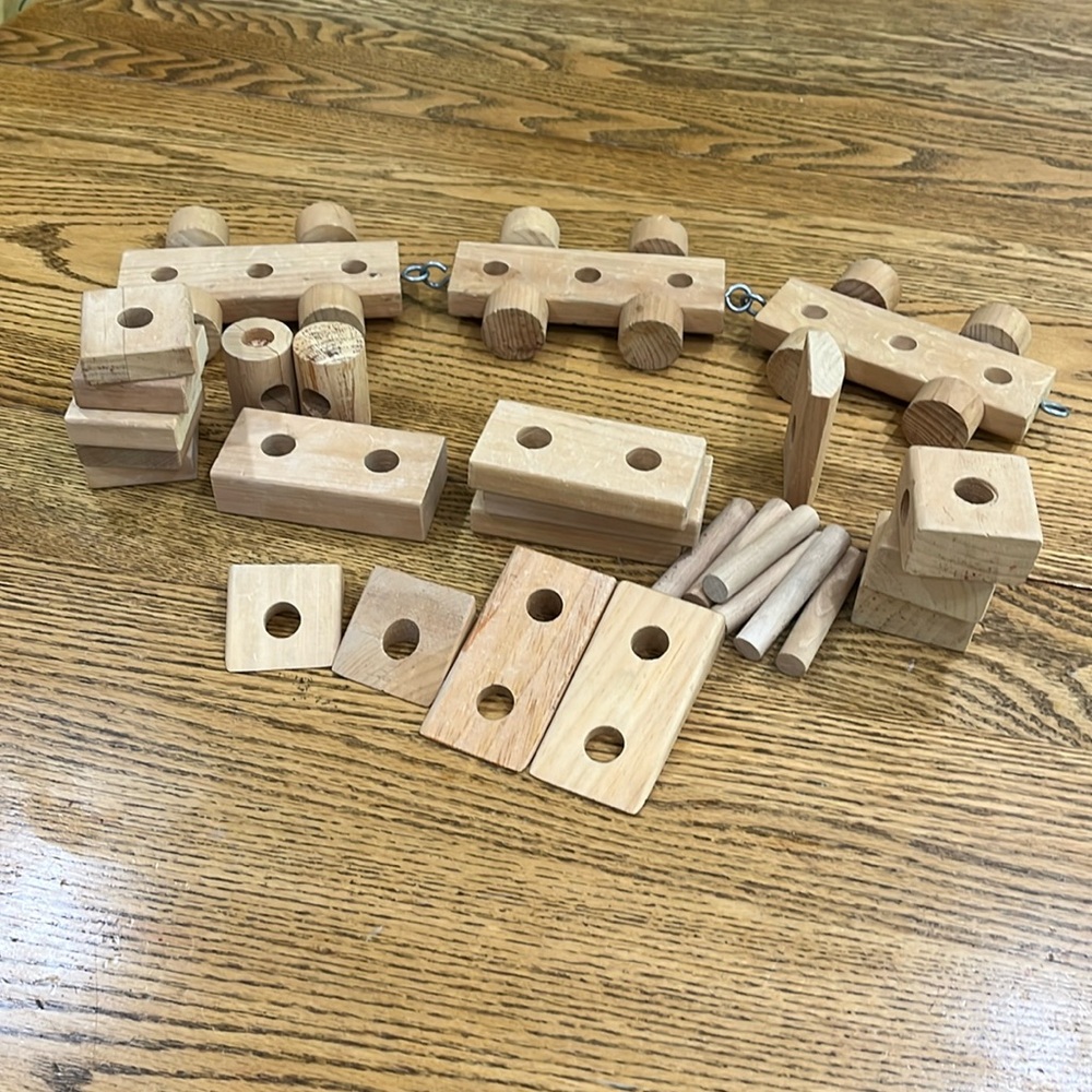 Wooden Pull Toy Set
